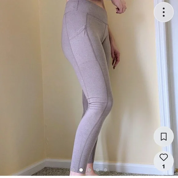 Pact Women's Tan Leggings - Picture 4 of 5